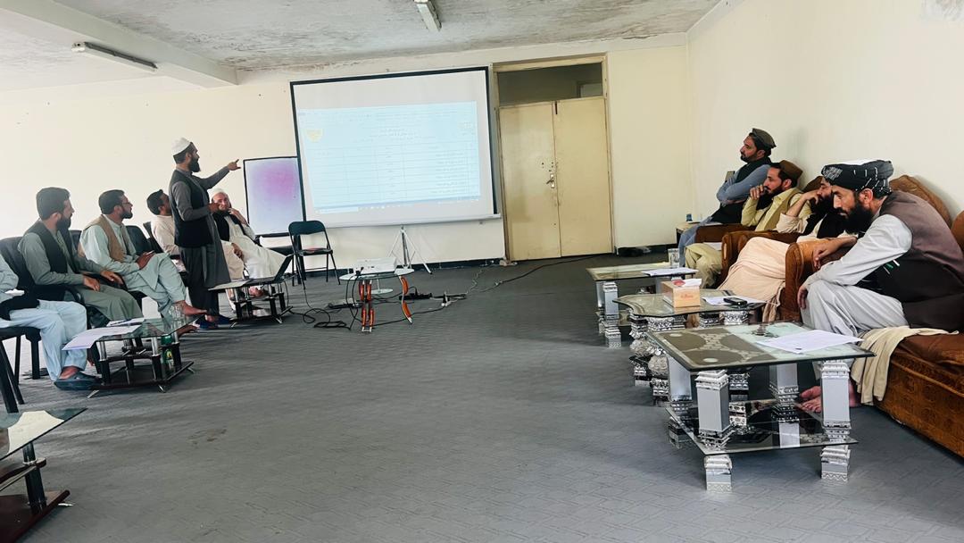 ننګرهار کې د ولسوالیو د بوټو ساتنې چارواکي وروزل شول