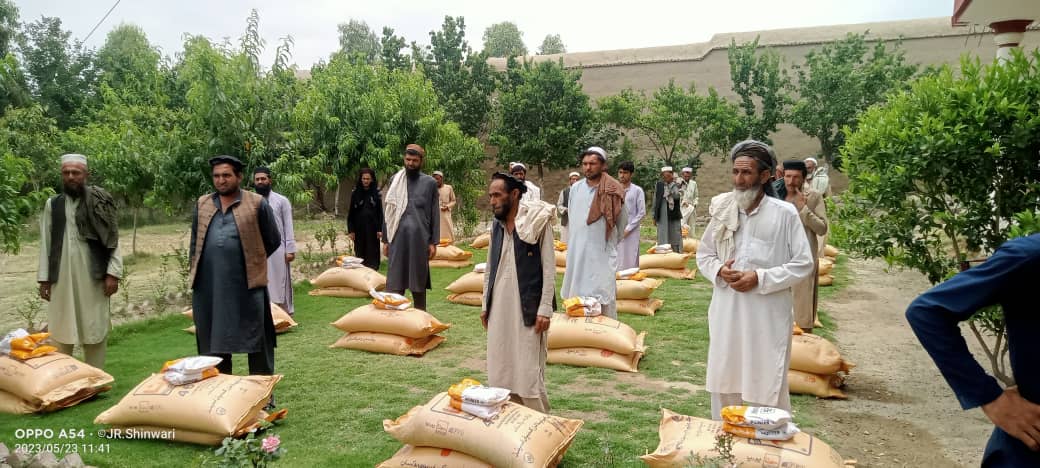 د ننګرهار اچین کې ۷۰ کروندګرو سره مرستې وشوې