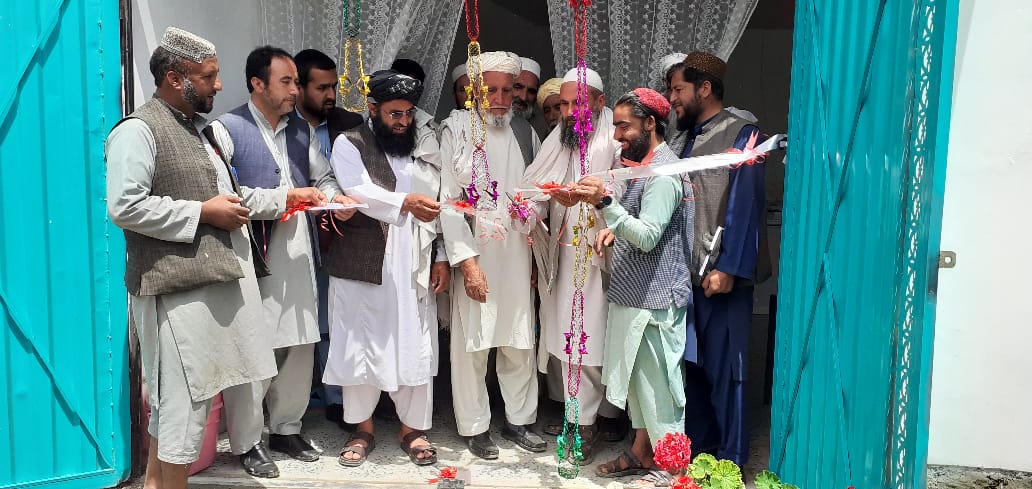 د لوګر ولایت د دوشنبې کلی دشیدو ټولولو مرکز پرانیسته وشوه