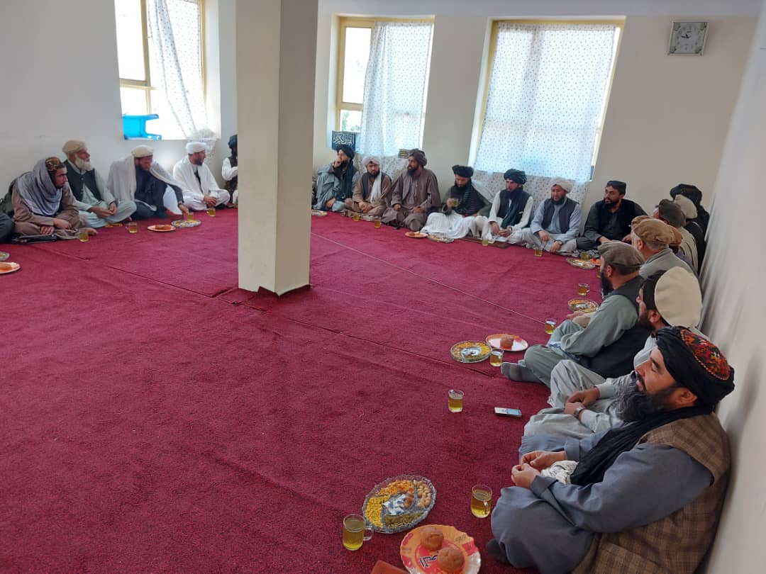 دیدار مسوولان هیئت تخنیکی جلوگیری از غصب ولایت کاپیسا با باشندهگان ولسوالی اله سای