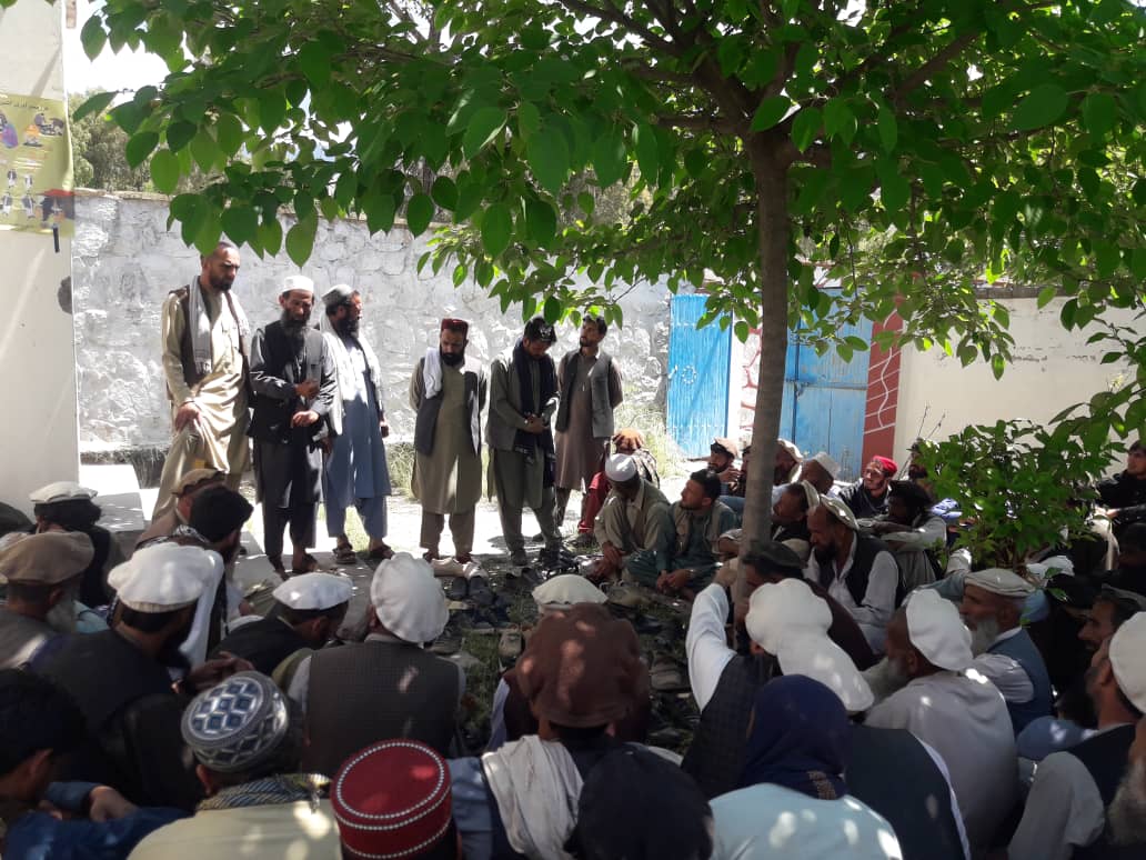 د ننګرهار دره نور کې۱۰۰ مالدارانو سره نغدو پیسو مرستې وشوې