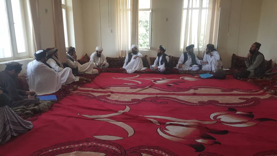 خوست کې د ځمکې د غصب مخنیوی او غصب شویو ځمکو د بېرته را ګرځولو تخنیکي پلاوي غونډه 