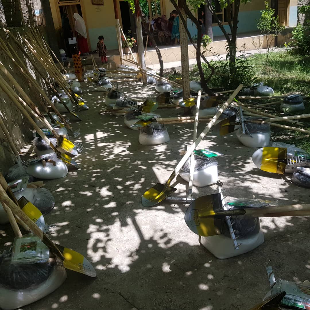 د ننګرهار خوګیاڼو کې ۱۵۰ بزګرانو سره مرستې وشوې