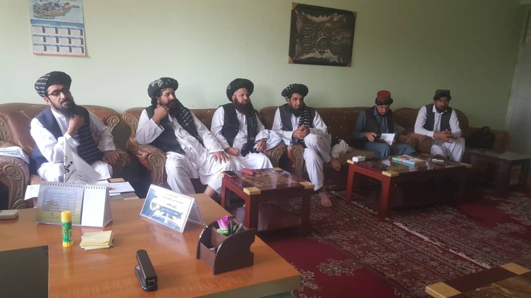 خوست کې د ځمکې د غصب مخنیوی او غصب شویو ځمکو د بېرته را ګرځولو تخنیکي پلاوي غونډه 