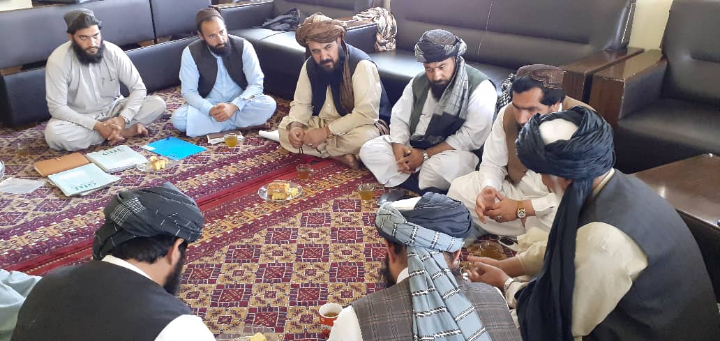 لوګر کې د ځمکې غصب مخنیوی او غصب شویو ځمکو د بېرته راګرځولو کمېټې غونډه