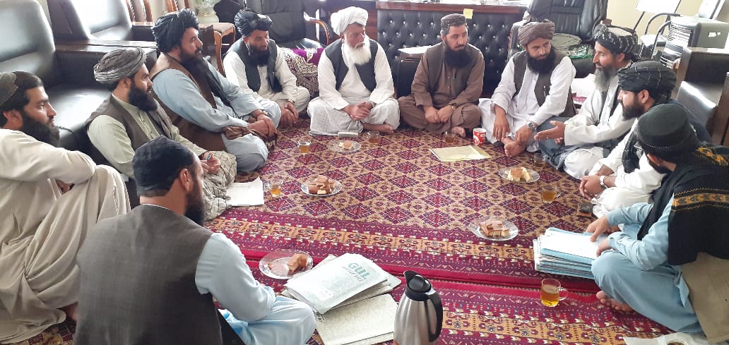 لوګر کې د ځمکې غصب مخنیوی او غصب شویو ځمکو د بېرته راګرځولو کمېټې د غونډه