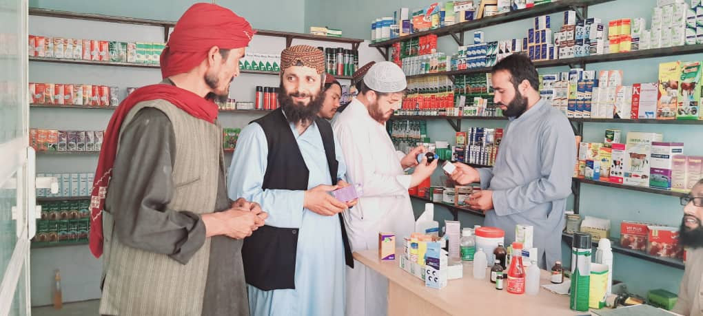 از کلنیک و ادویه فروشی های حیوانی ولسوالی علی آباد ولایت کندز نظارت شد