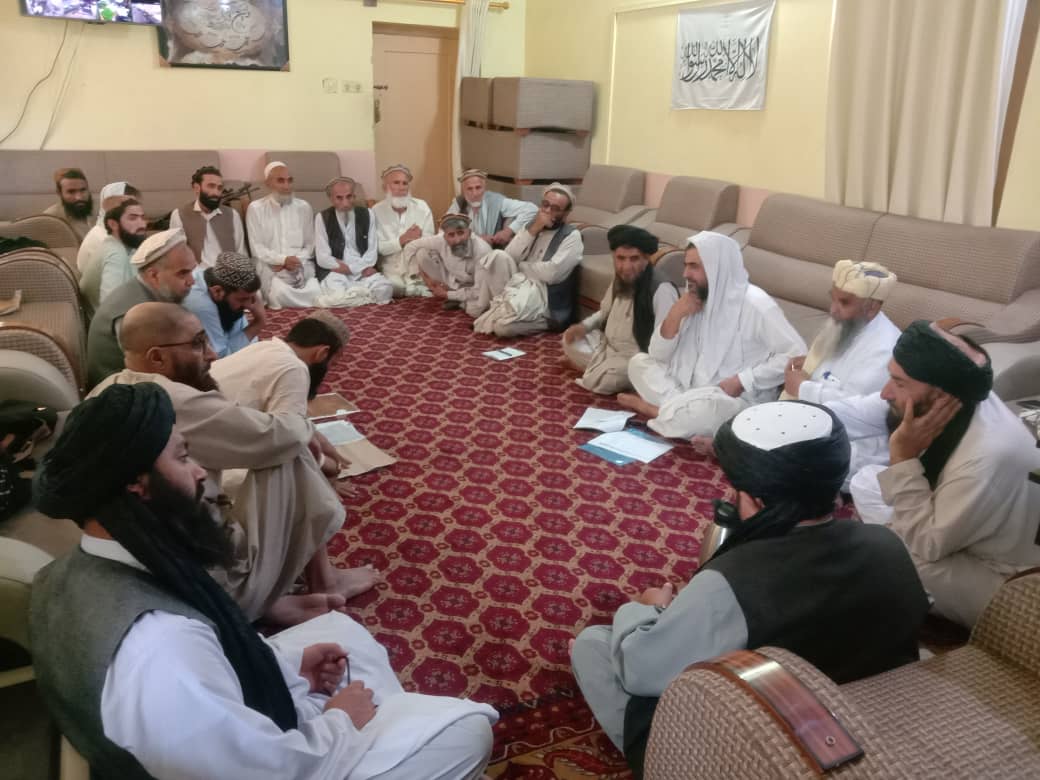 ننګرهار کې د ځمکې غصب مخنیوی او غصب شویو ځمکو بېرته راکرځولو تخنیکي کمېټې غونډه دائره شوه