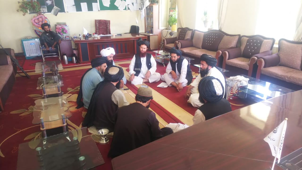 اروزګان کې د ځمکې غصب او غصب شويو ځمکو بېرته راکرځولو کمېټې غونډه