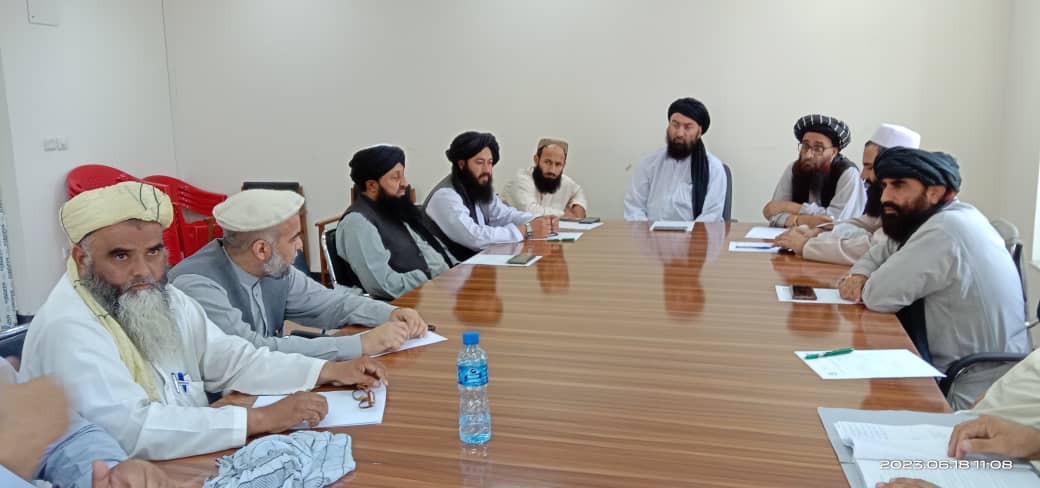 ننګرهار کې د ځمکې غصب مخنیوی او غصب شویو ځمکو بېرته راکرځولو تخنیکي کمېټې غونډه دائره شوه