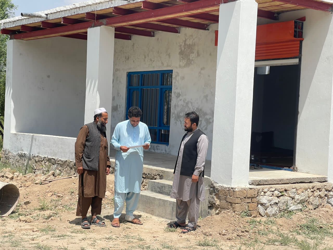 نظارت از کمپاین واکسین طاعون نشخوار کننده‌گان کوچک در ولسوالی ده‌سبز کابل