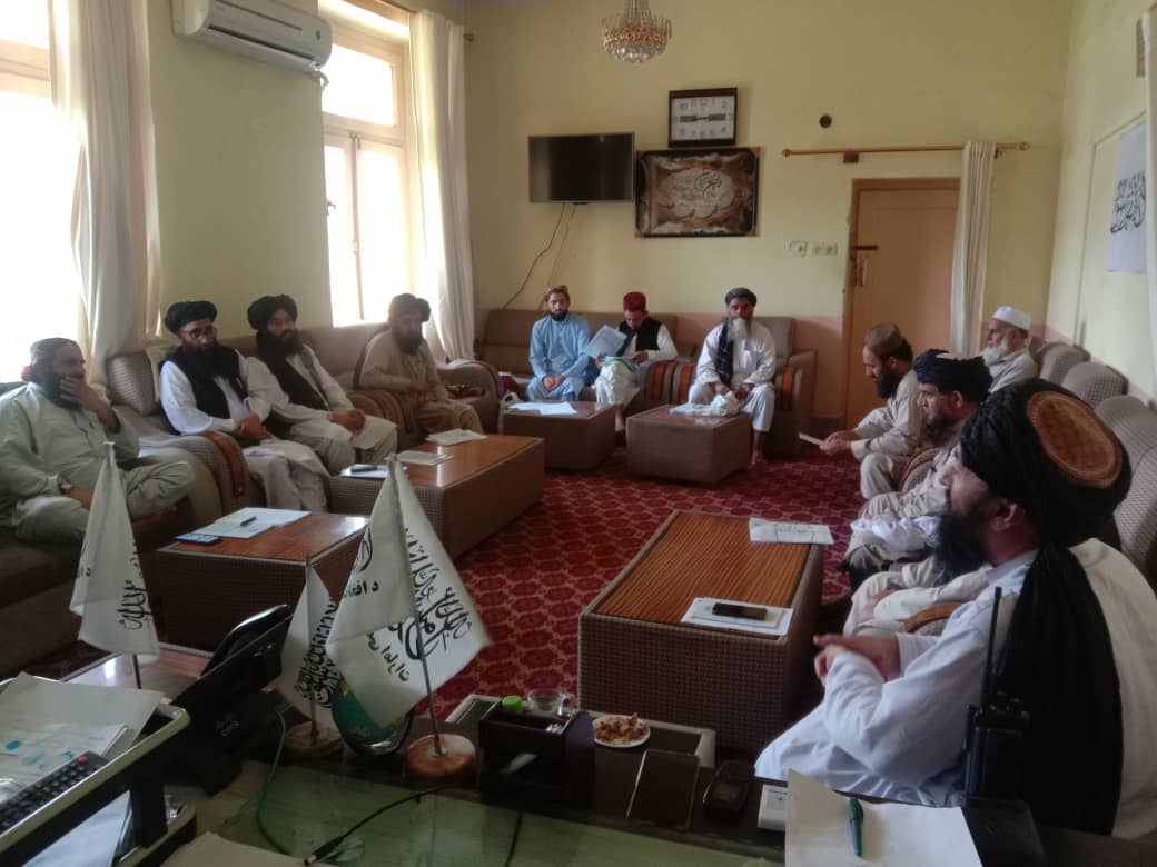 ننګرهار کې د ځمکې غصب مخنیوی او غصب شویو ځمکو بېرته راکرځولو تخنیکي پلاوی غونډه دائره شوه