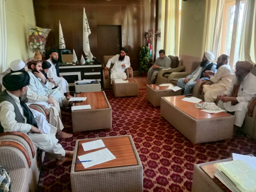 ننګرهار کې د ځمکې غصب مخنیوی او غصب شویو ځمکو بېرته راکرځولو تخنیکي پلاوی غونډه دائره شوه