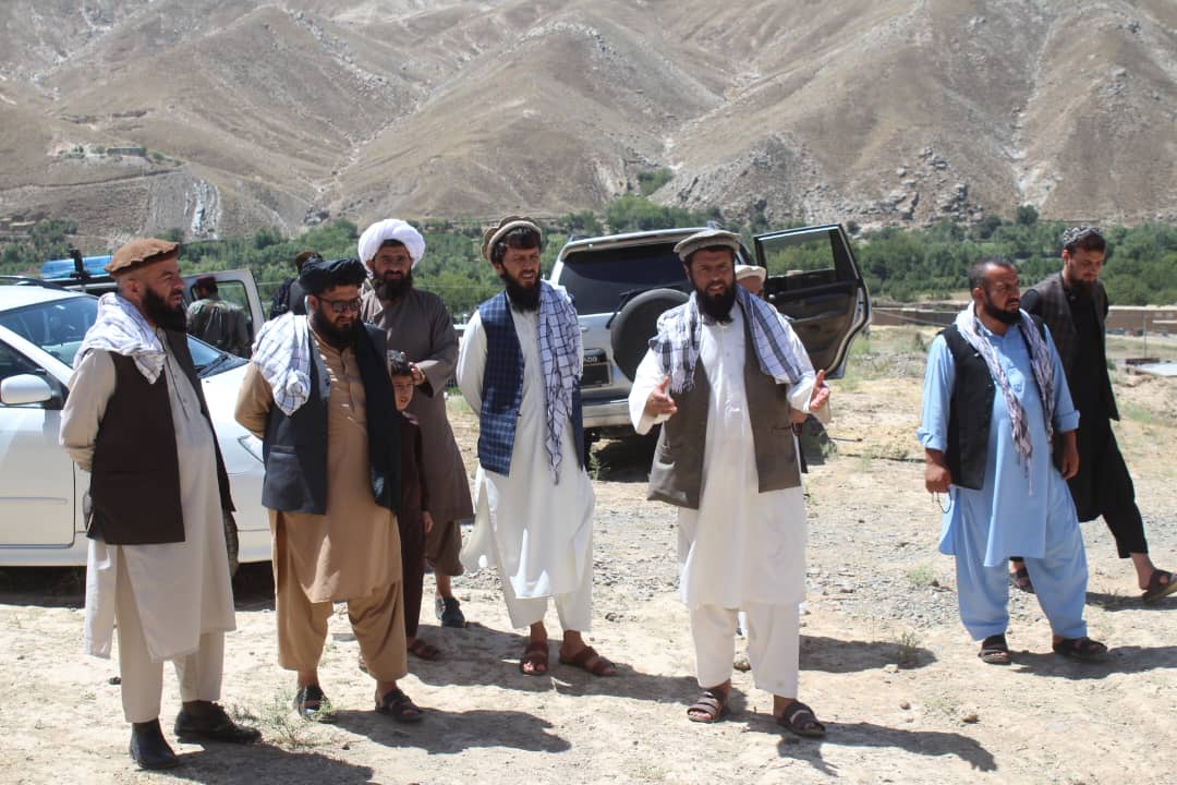 تثبیت نزدیک به ۷۰ جریب زمین امارتی در ولسوالی عنابه ولایت پنجشیر