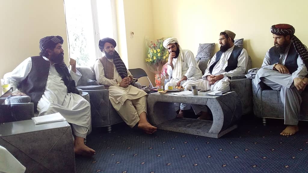 خوست کې د ځمکې د غصب مخنیوی او غصب شویو ځمکو د بېرته را ګرځولو تخنیکي پلاوي غونډه