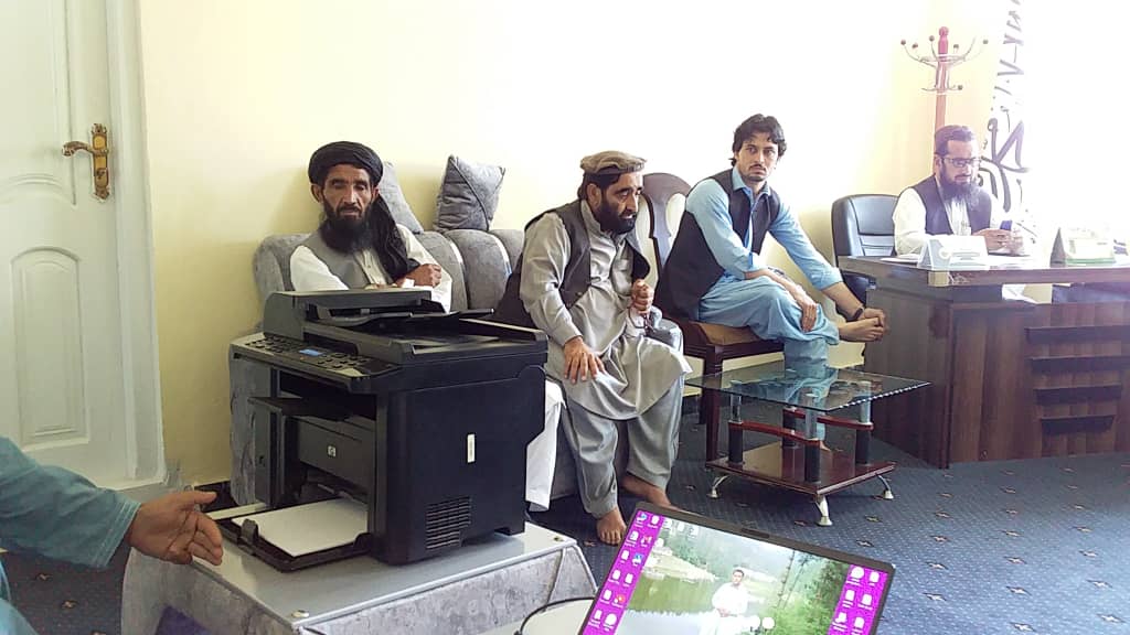 خوست کې د ځمکې د غصب مخنیوی او غصب شویو ځمکو د بېرته را ګرځولو تخنیکي پلاوي غونډه