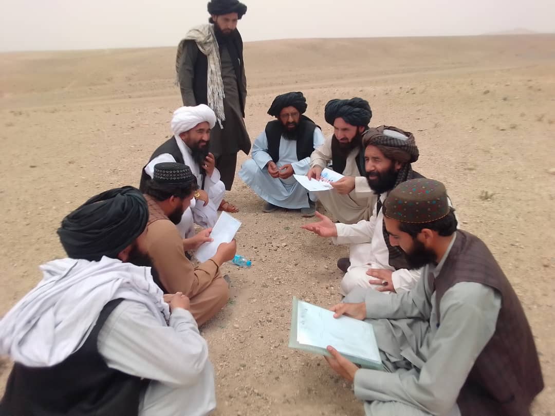 غزني کې د ځمکې غصب او غصب شويو ځمکو بېرته راکرځولو کمېټې غونډه
