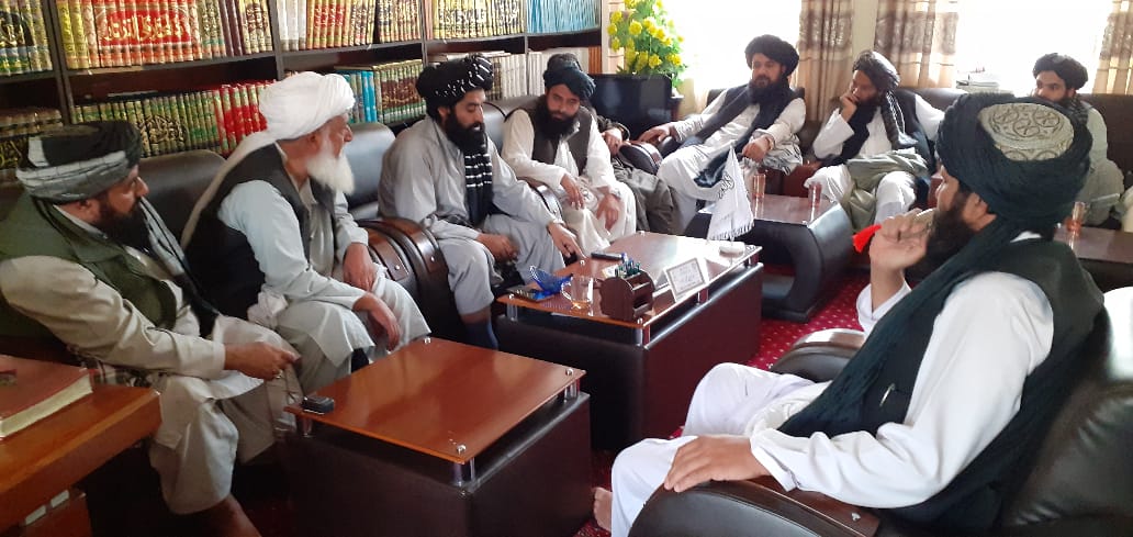 د لوګر د ځمکې غصب مخنیوی او استرداد تخنیکي پلاوي د استیناف محکمې له رییس سره وکتل
