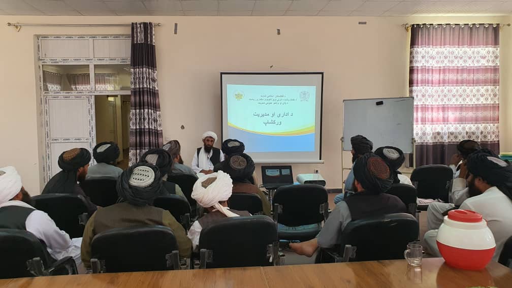 د هلمند د کرنې ریاست یوشمېر کارکوونکي روزل کېږی