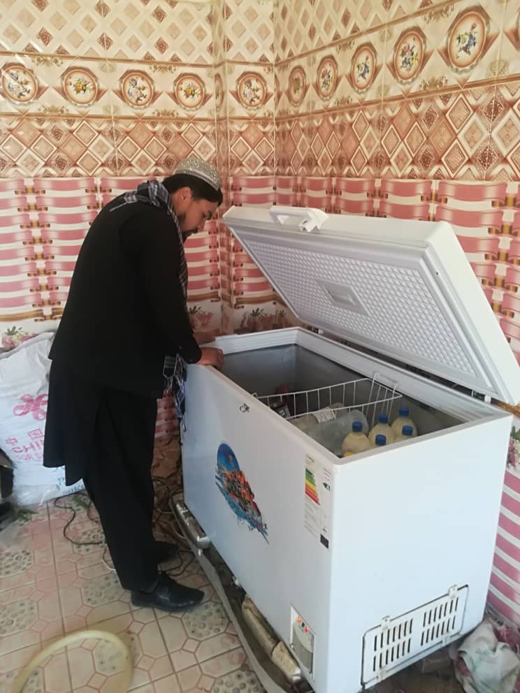 نظارت از قصابی‌های مرکز ولایت دایکندی