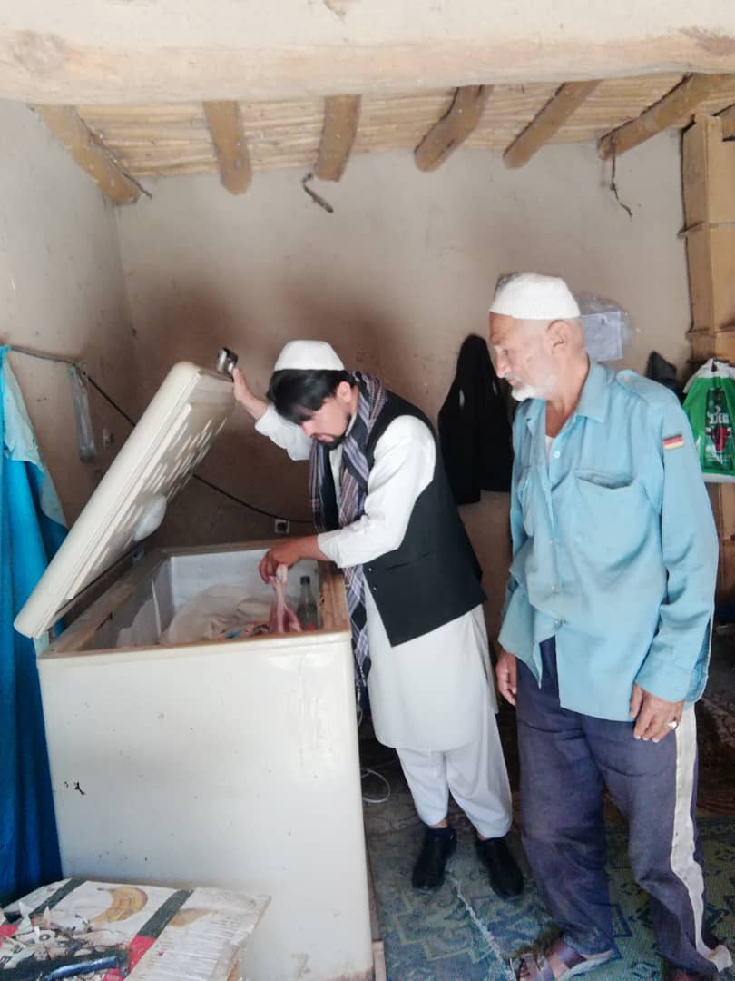 از فعالیت قصابیهای مرکز ولایت دایکندی نظارت شد