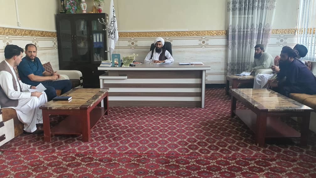 د هلمند دکرنې ریاست: نوزاد ولسوالی کې د التیګي کاریز رغنیزې چارې پیلېږي