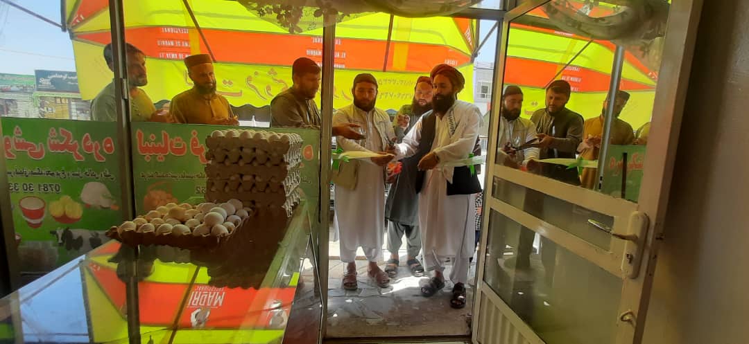 توزیع وسایل پروسس محصولات حیوانی در‌ ولسوالی شکر دره ولایت کابل 