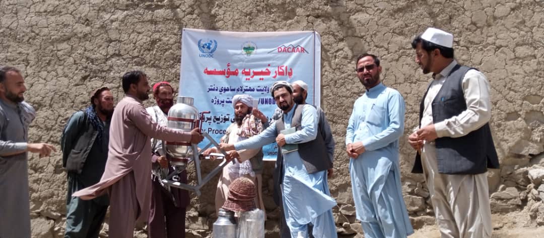 توزیع وسایل مالداری  برای ۲۰ مالدار در ولایت لغمان