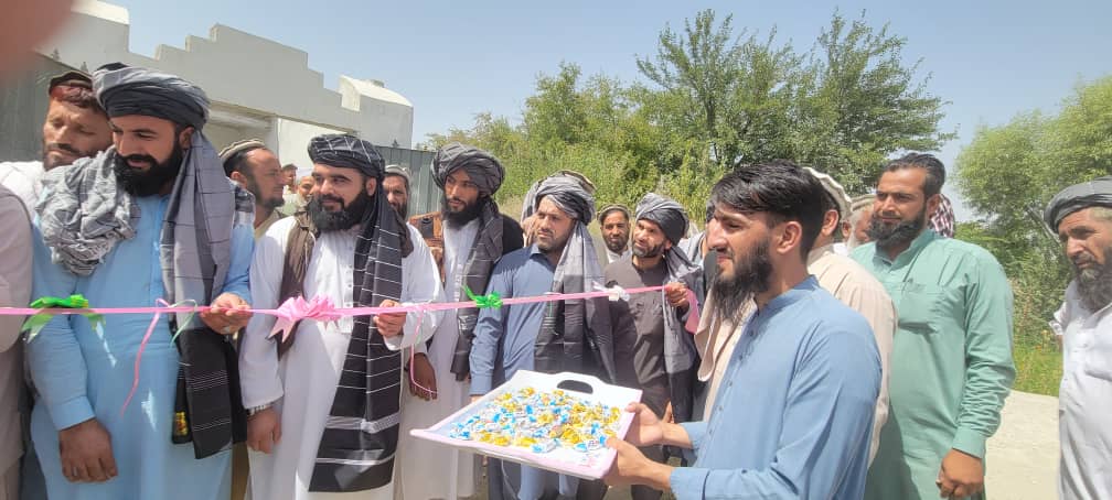 د ننګرهار چپرهار کې دوه پروژې ګټې اخیستنې ته وسپارل شول