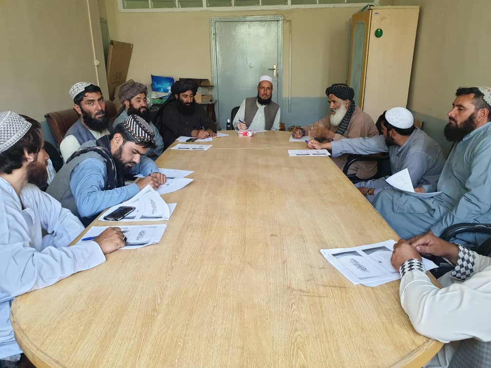 د هلمند  کرنې ریاست کارکوونکي د احصایې او شمیرنو د راټولولو په برخه کې وروزل شول