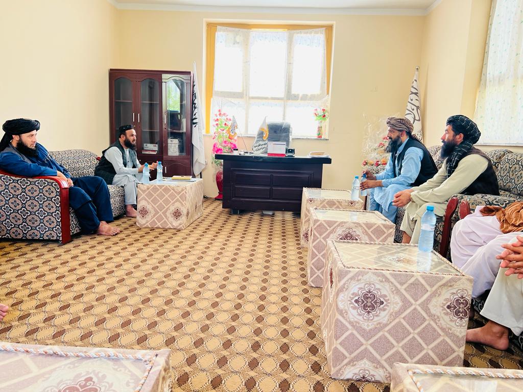 سفر رئیس زراعت ولایت کندز به ولسوالی علیآباد