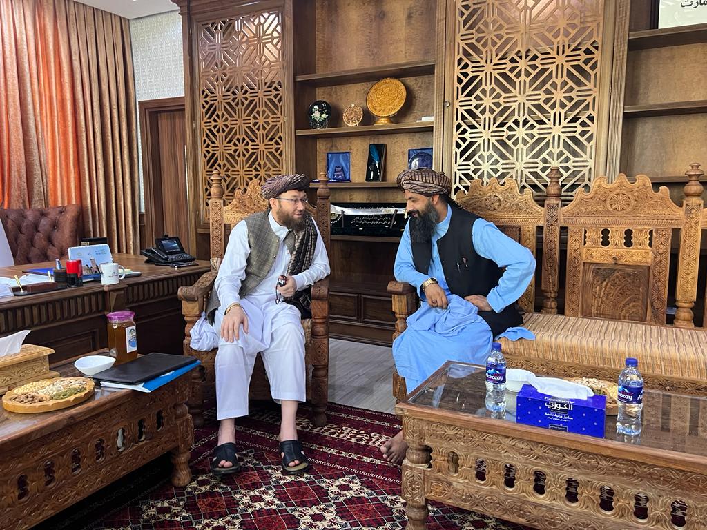 دیدار رهبری وزارت زراعت با رییس زراعت کندز