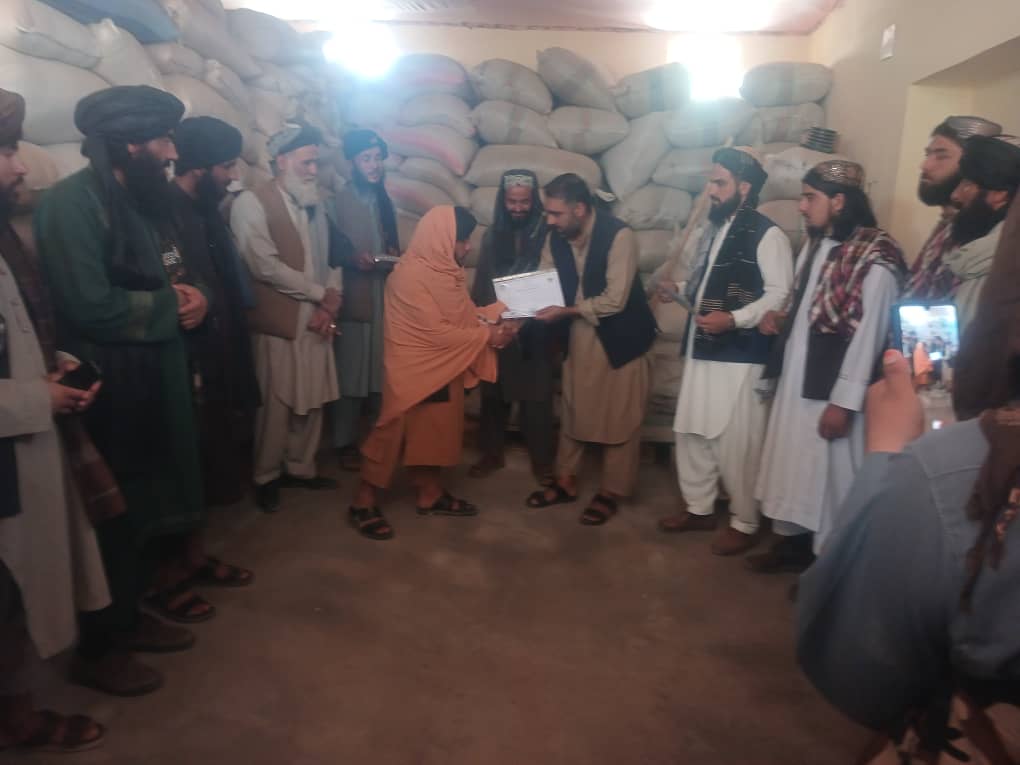 افتتاح پروژههای مالداری در ولسوالی مارمل ولایت بلخ