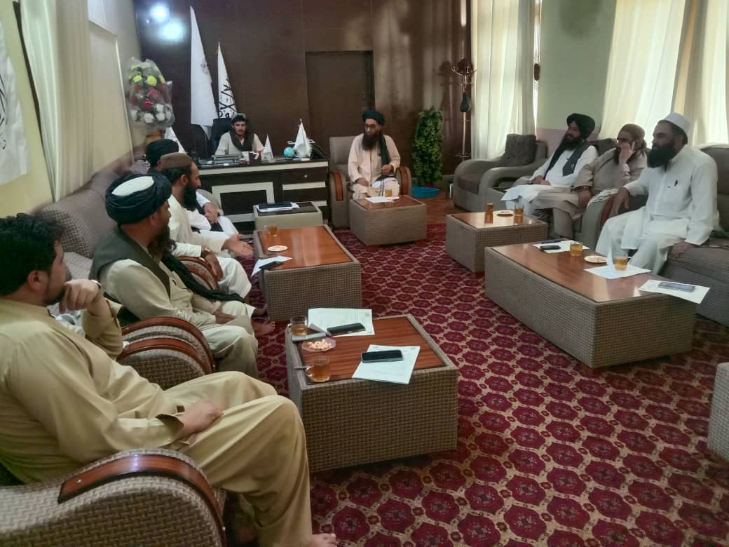 ننګرهار کې د ځمکې غصب مخنیوی او غصب شویو ځمکو بېرته راکرځولو تخنیکي پلاوی غونډه دائره شوه