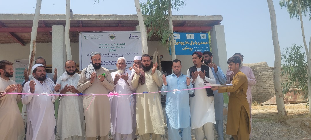 د ننګرهار مومندرې ولسوالی کې ۷ زره دالرو په ارزښت  د حیوانې خوراکې زېرمتون  ګټې اخیستنې ته وسپارل شو