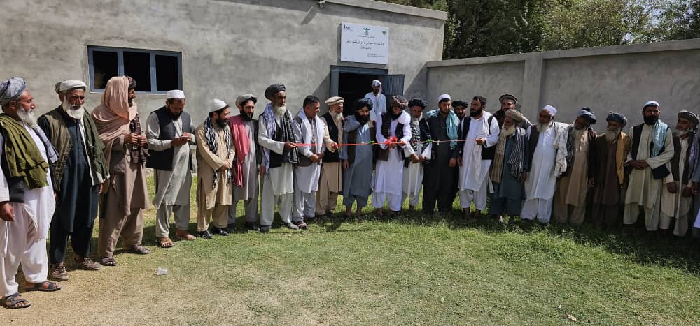 یک بانک خوراکه حیوانی در ولسوالی دشت ارچی کندز به بهرهبرداری سپرده شد