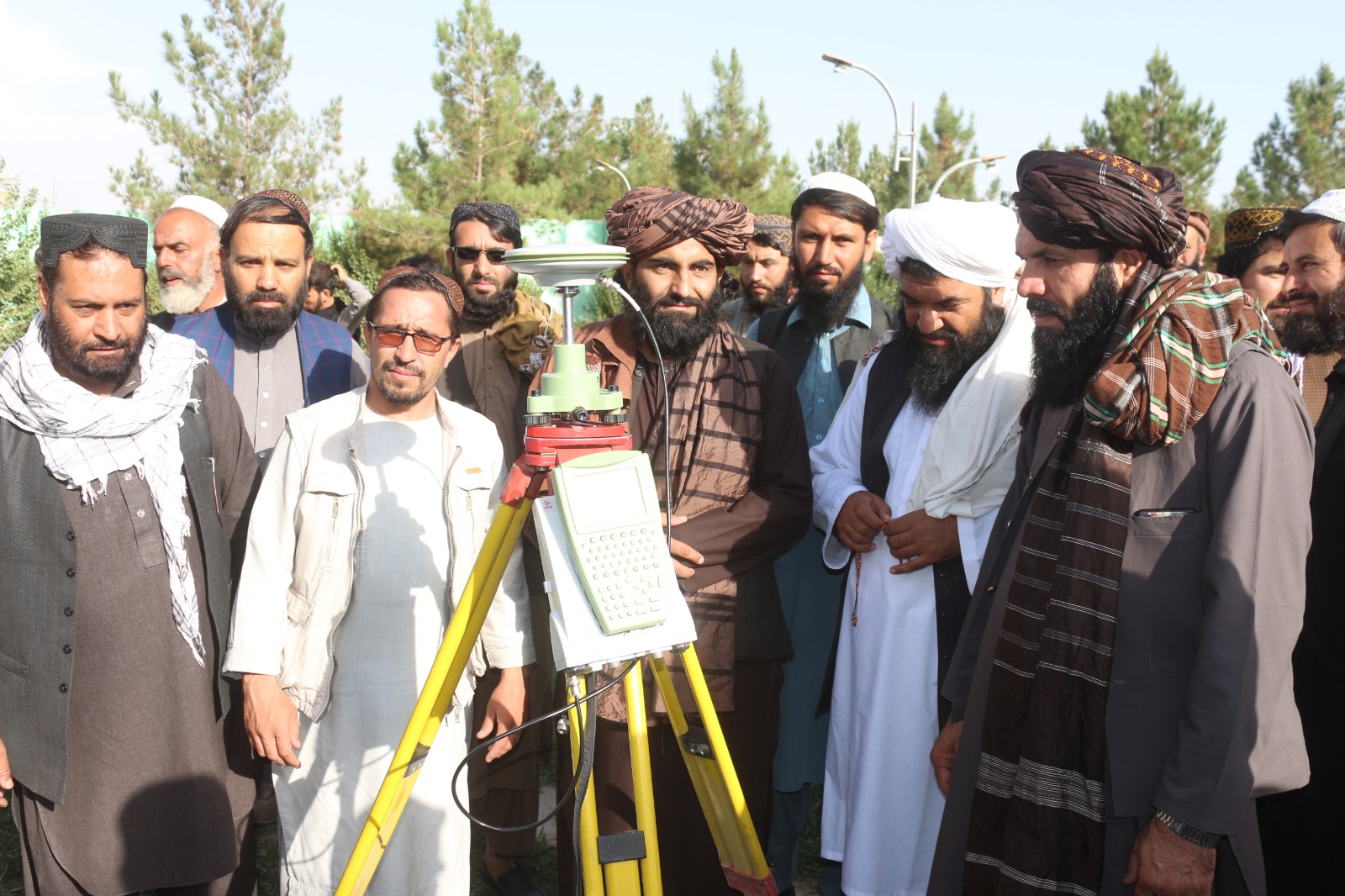 پکتیا کې د جیوډیزیکي شبکو چارې پیل شوې