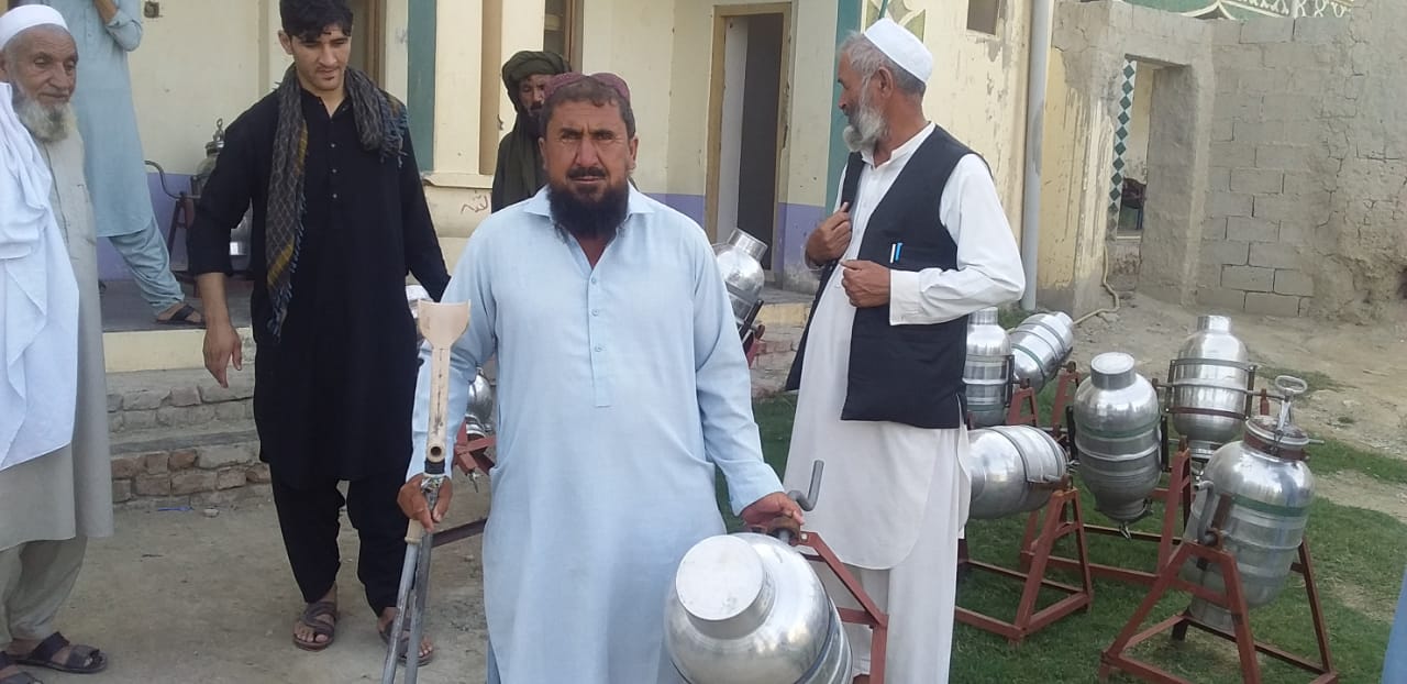 خوست کې یوشمېر مالداران وروزل شول