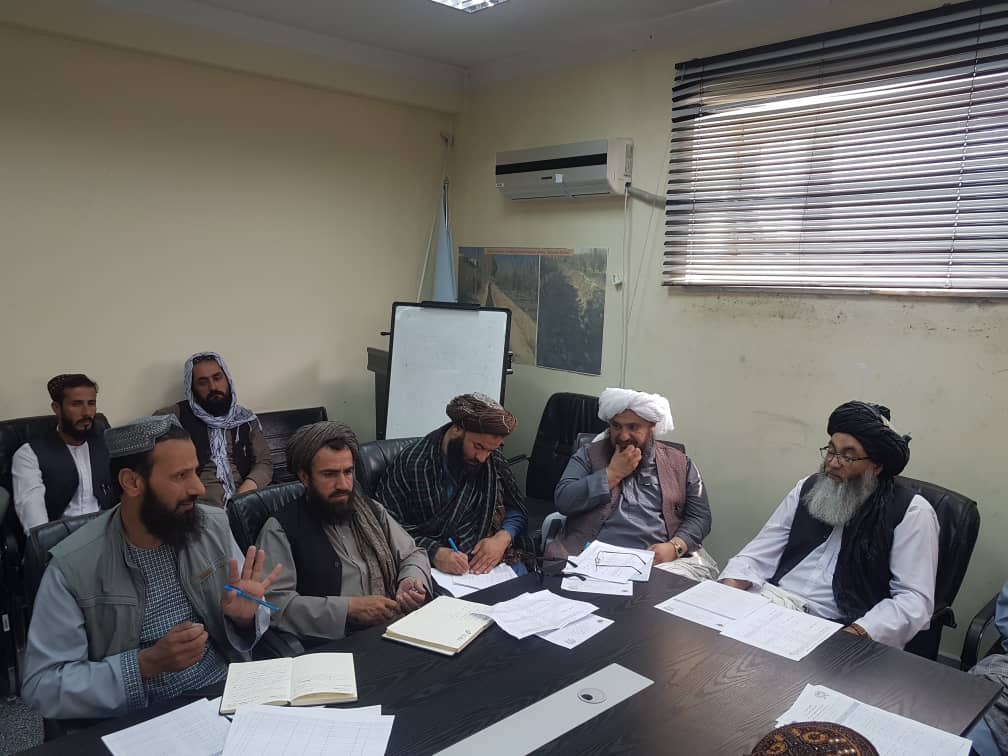 تدویر جلسه سکتور زراعت و انکشاف دهات ولایت کابل 