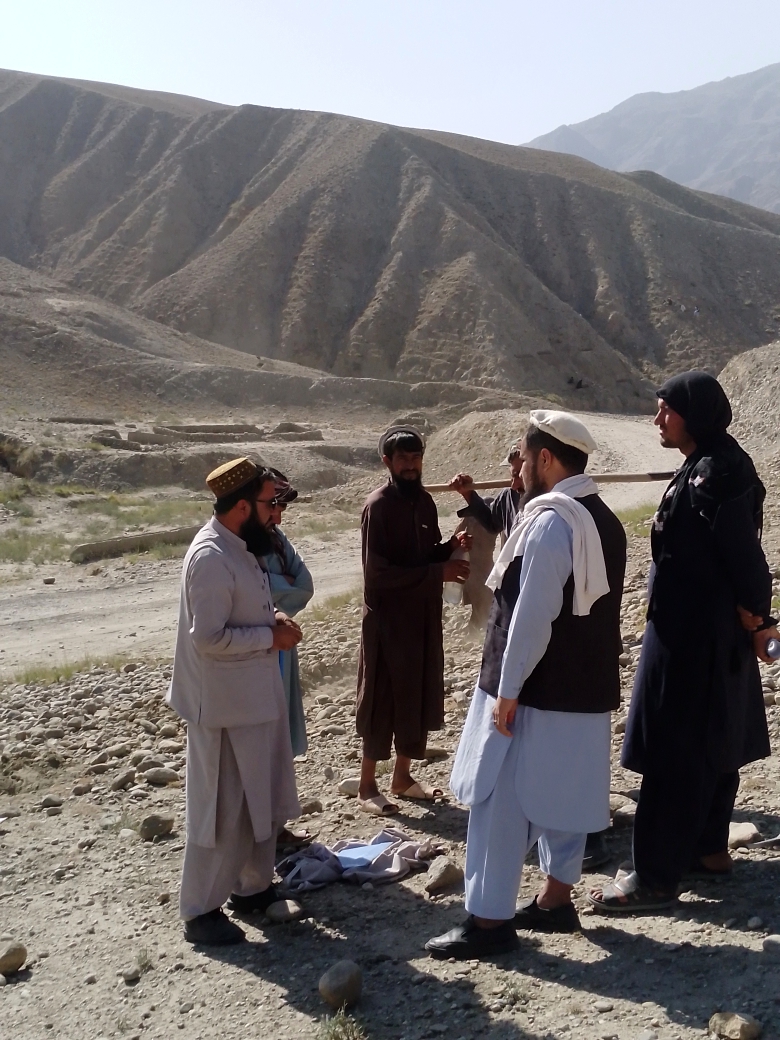 د اوبو مدیریت په پار هڅې؛سروبي کې د باراني اوبو مدیریت پروژې چارې پیل شوې