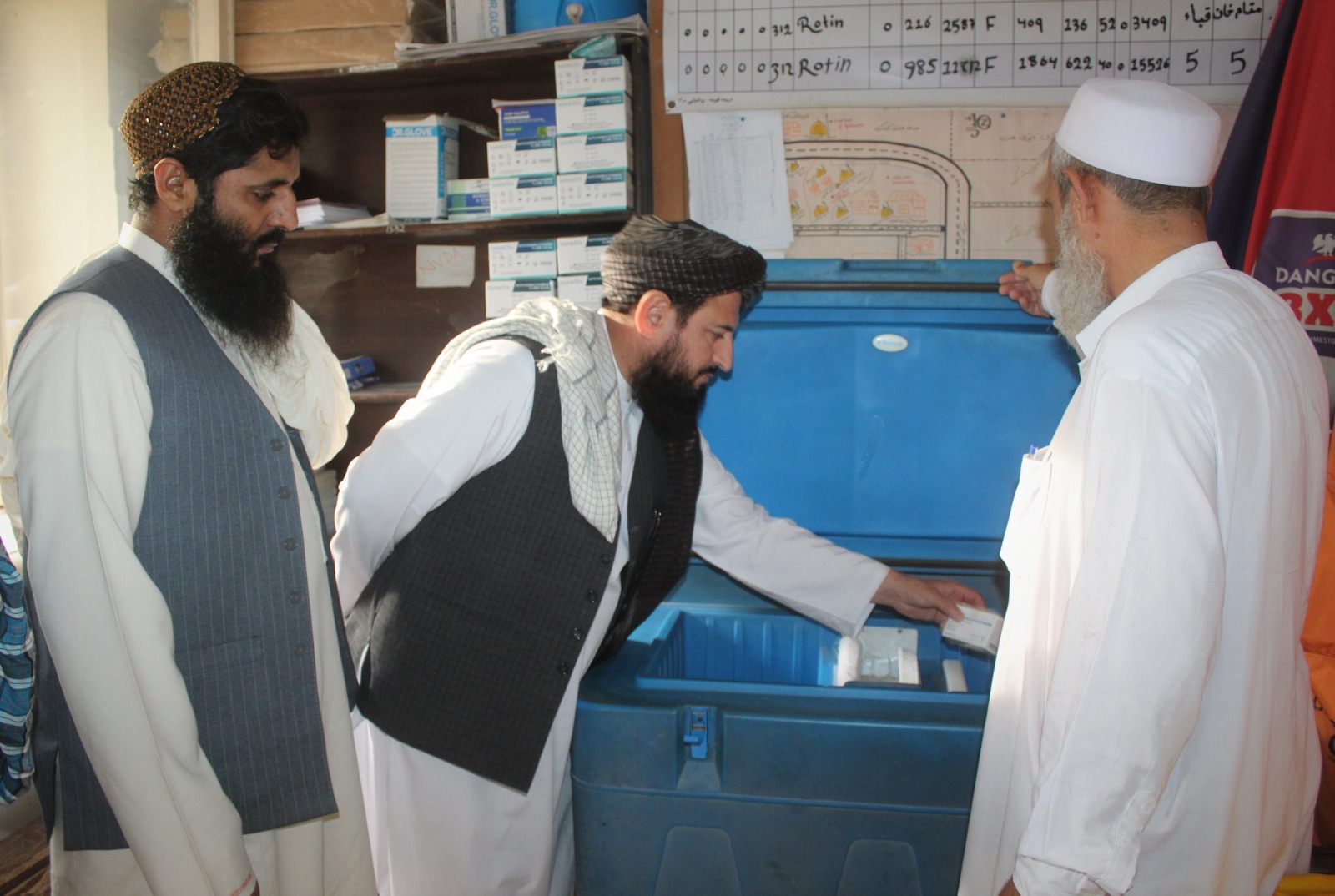 د ننګرهارکانال شرکت رییس دهډې فارم امریت او روغتیايي کلینیک څخه څارنه وکړه