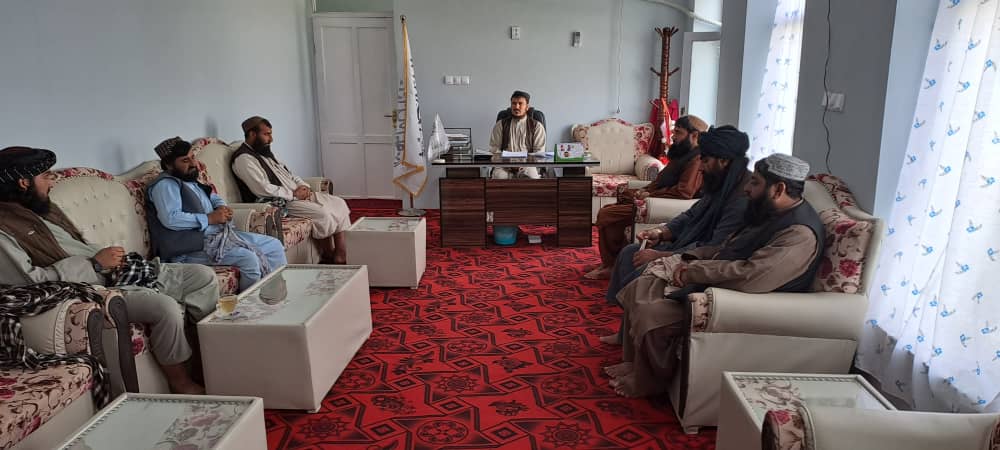 جلسه هیئت مدیره و نظارت از جمع آوری عشر و زکات در ولسوالی چهاردره ولایت کندز برگزار گردید