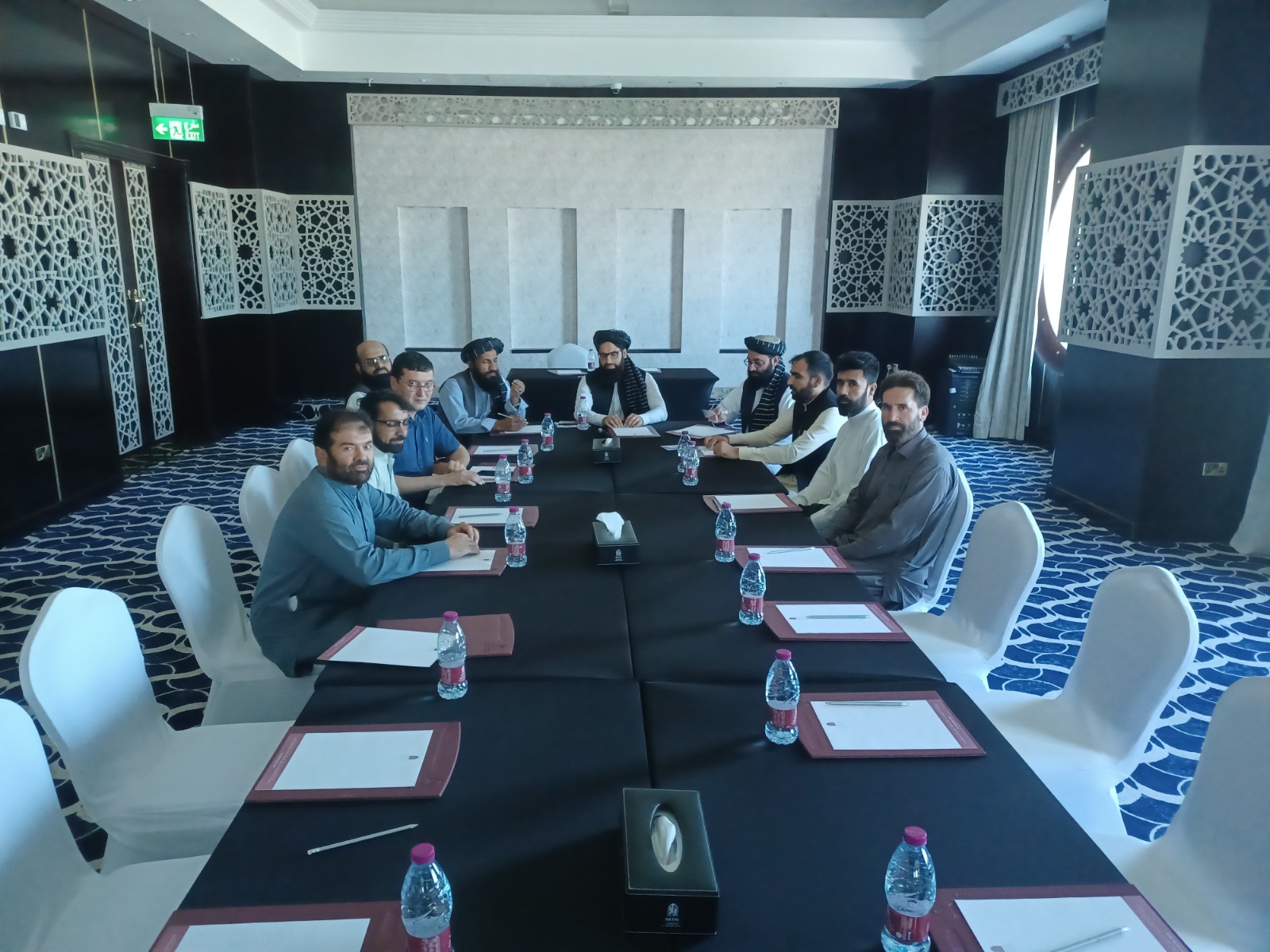 د قطر په نندارتون کې کورنیو تولیداتو ته د بازار موندنې په موخه غونډه دائره شوه