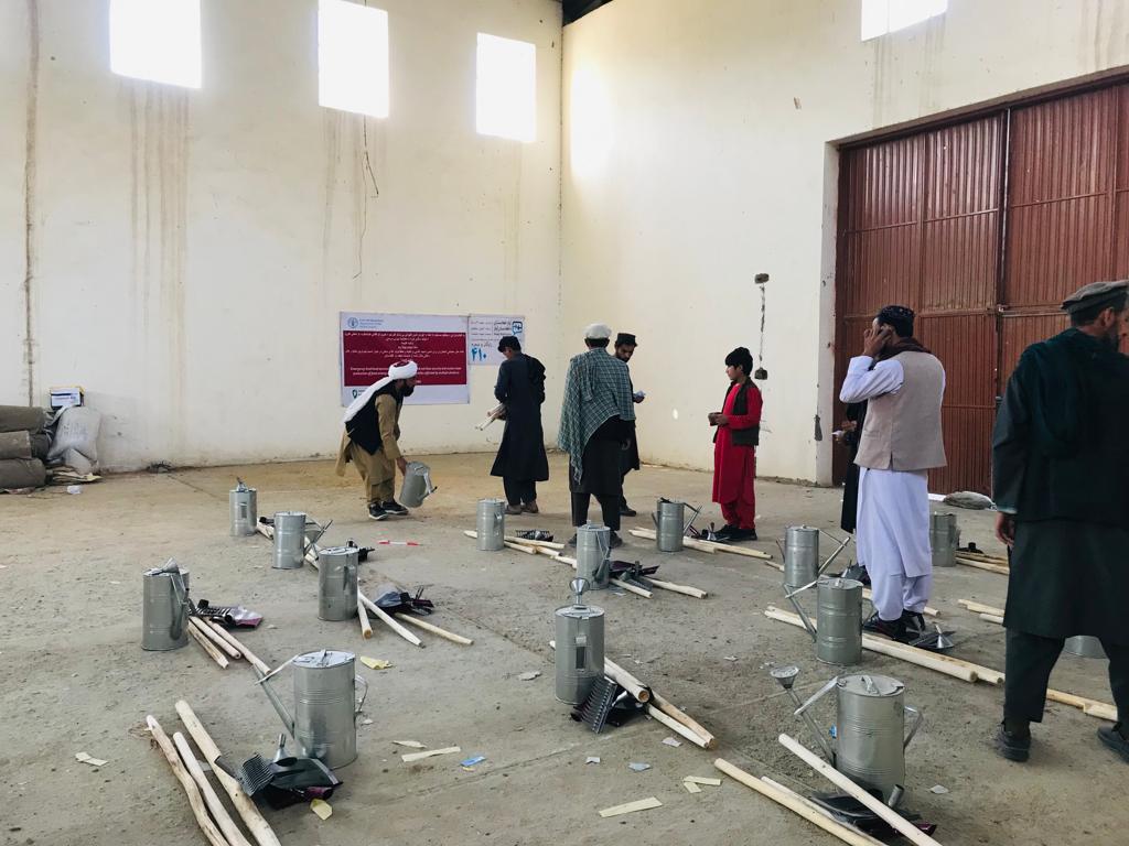 افتتاح توزیع تخم سبزیجات و وسایل کشت برای شش هزار خانم در ولایت کاپیسا