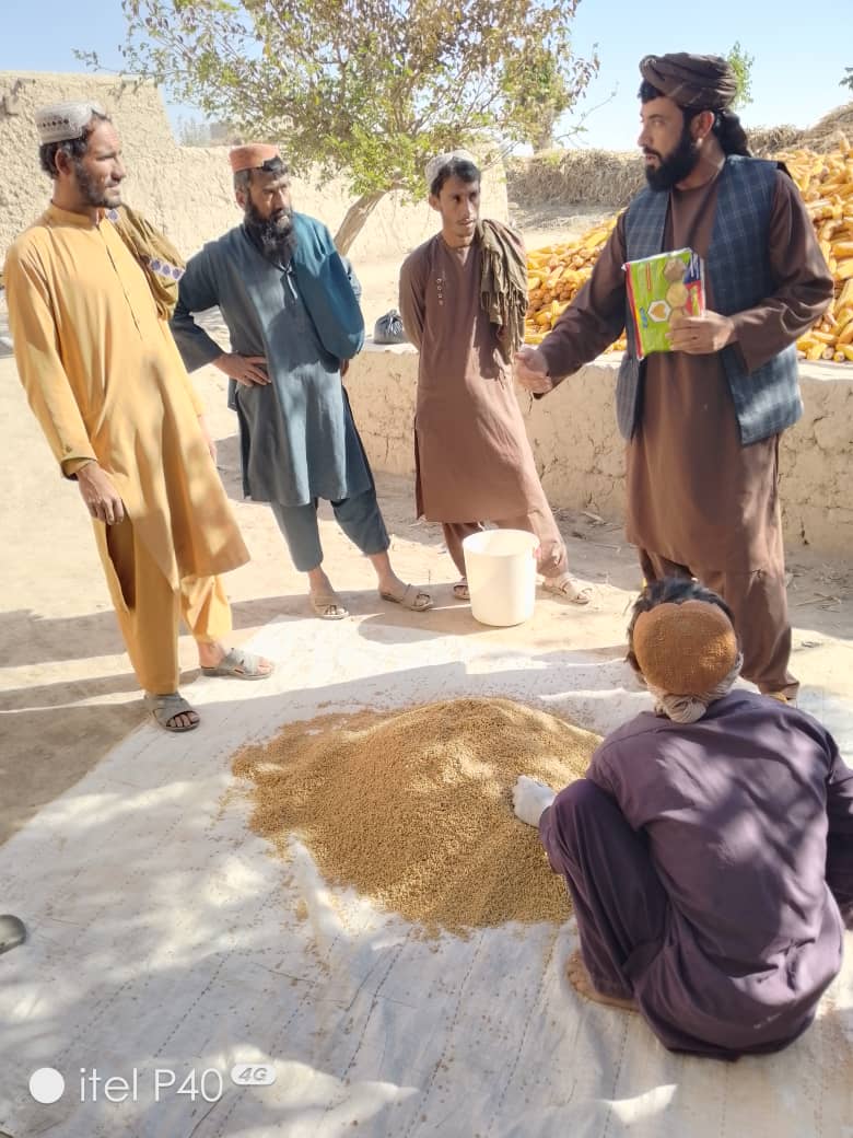 هلمند کې یوشمېر بزګران وروزل شول