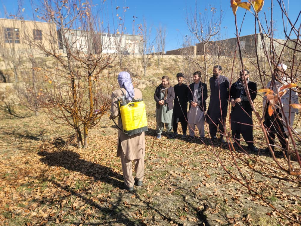 آموزش دهی ۲۰ تن از دهقانان و باغداران شهر فیروز کوه