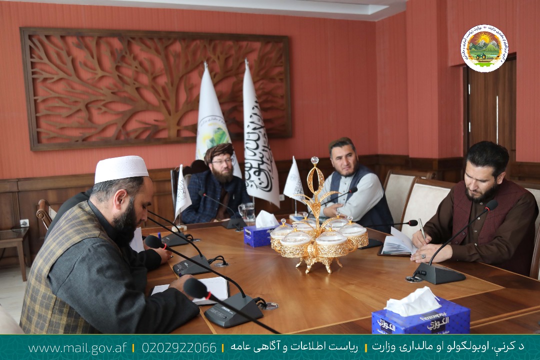 گزارش ارزیابی هییت وزارت زراعت از کانال ننگرهار اراییه شد