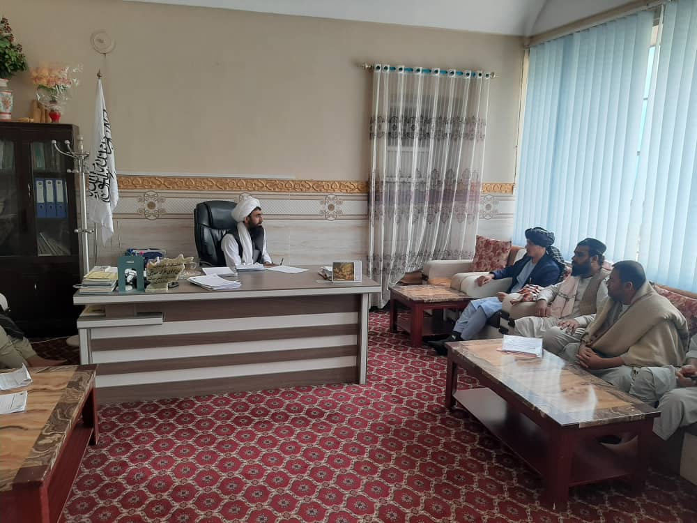 هلمند ته دکرنې وزارت دکرنېزې میکانیزې رییس سفر