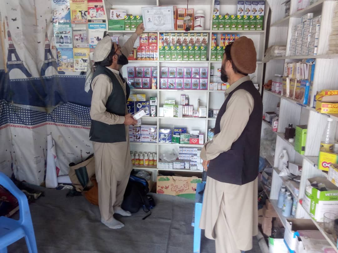 خوست کې د اوبولګولو د پروژې او حیواني کلینیکونو څخه څارنه وشوه