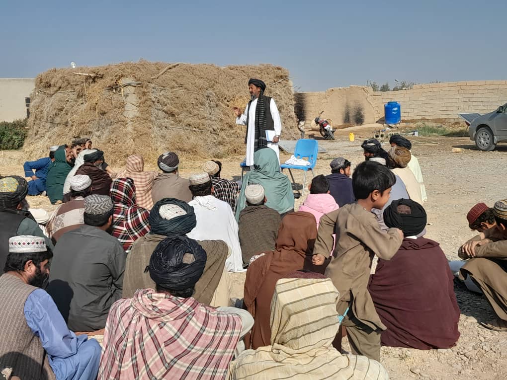 هلمند کې یوشمېر بزګران روزل کېږي